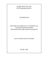 DSpace at VNU: Hoàn thiện quy trình quản lý chi phí đào tạo tại Trường Đại học Hòa Bình theo hướng phát triển giáo dục đại học mở