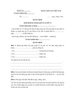 mau quyet dinh thanh lap doan to giai quyet to cao