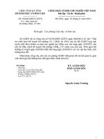 GDTX V v dieu chinh lich boi duong cho can bo quan ly giao vien Mam non