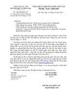 VPS Thong bao ve viec cung cap tin bai cho cuon Thong tin Giao duc Ha Tinh so thang 11 2014