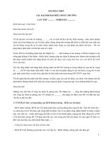 bai phat bieu cua hieu truong trong dai hoi chi doan