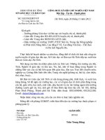 VPS V v cung cap tin bai cho Ban tin Giao duc Ha Tinh