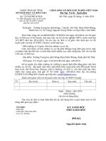 KT KDCLGD V v dieu dong giao vien coi thi tuyen sinh vao lop 10 THPT Chuyen nam hoc 2014 2015