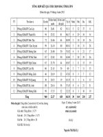Tong hop ket qua thi chon hoc sinh gioi tinh lop 5 nam hoc 2010 2011