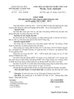 GDCN Moi du Hoi nghi tong ket 5 nam cong tac phan luong hoc sinh sau tot nghiep THCS 2009 2013 2013