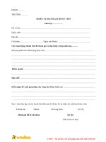 phieu tu danh gia xep loai doan vien