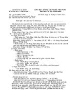 CV ve viec to chuc thi chon HSG Quoc gia giai toan tren may tinh cam tay nam 2010 khu vuc tai tinh Ha Tinh