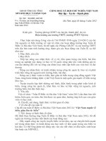 GDTrH To chuc cac hoat dong huong ung Tuan le Bien va Hai dao Viet Nam nam 2012