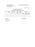 mau danh sach dang vien dang ky hoc lop dang vien moi