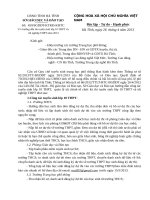 KT KD V v huong dan thi tuyen sinh lop 10 THPT va tot nghiep THPT nam 2013