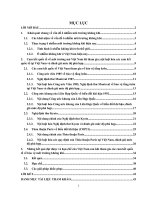 Đánh giá mức độ phù hợp trong các quy định bảo vệ môi trường không khí của pháp luật bảo vệ môi trường việt nam với các cam kết quốc tế về môi trường mà việt nam là thành viên