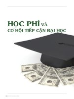 DSpace at VNU: Học phí và cơ hội tiếp cận đại học