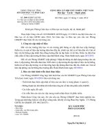 GDTH V v bao cao va nhap so lieu GDTH nam hoc 2013 2014 tren phan mem thong ke Online EQMS