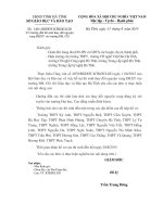 V v hướng dẫn thí sinh thay đổi nguyện vọng ĐKXT và trường ĐH, CĐ