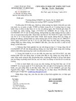 YTTH V v don doc viec phong chong dich benh trong cac co so giao duc