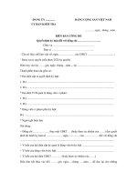 mau bien ban cong bo quyet dinh ky luat dang vien