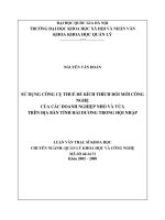 DSpace at VNU: Sử dụng công cụ thuế để kích thích đổi mới công nghệ của các doanh nghiệp nhỏ và vừa trên địa bàn tỉnh Hải Dương trong hội nhập