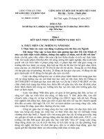 TIEU HOC BC So ket hoc ki I nhiem vu trong tam hoc ki II nam hoc 2014 2015 cap Tieu hoc