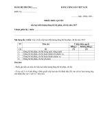 mau phieu phan loai to chuc dang