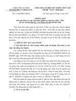 GDCN Thong bao Ket qua kiem tra viec thuc hien nhiem vu nam hoc 2014 2015 tai cac truong Dai hoc Cao dang tren dia ban Ha Tinh