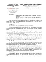 GDTrH V v huong dan to chuc 201cTuan sinh hoat tap the201d dau nam hoc