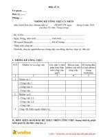 bieu so 1a thong ke cong viec ca nhan