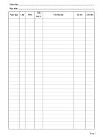 Mẫu sổ dạy bù - Sổ dạy bù mau so day bu