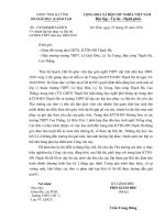 CV dieu dong hoc sinh tham gia hoi thi giao vien day gioi nghe THPT nam hoc 2009 2010