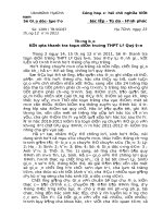 Ket qua thanh tra toan dien truong THPT Le Quy Don vao 2 ngay 14 15 thang 12 nam 2011