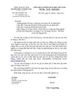 VPS V v cung cap tin bai cho Ban tin Giao duc Ha Tinh so Quy II 2013