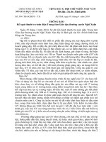 Thong bao ket qua thanh tra toan dien Trung tam Giao duc thuong xuyen Nghi Xuan