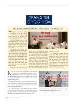 DSpace at VNU: Trang tin Đại học Quốc gia thành phố Hồ Chí Minh