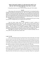 DSpace at VNU: ĐỘNG THÁI PHÁT TRIỂN CỦA HỆ SINH THÁI NHÂN VĂN KHU DỰ TRỮ SINH QUYỂNRỪNG NGẬP MẶN CẦN GIỜ Le Duc Tuan