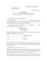 mau quyet dinh kiem tra to chuc dang khi co dau hieu vi pham