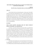 DSpace at VNU: MỘT SỐ BIỆN PHÁP ỨNG PHÓ VỚI LŨ LỤT CHO XÃ SƠN THỊNH, HUYỆN HƯƠNG SƠN, TỈNH HÀ TĨNH