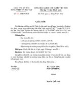 VPS Giay moi hop de nghe tinh hinh trien khai xay dung truong trong diem theo tinh than Nghi quyet 05 NQ TU