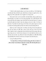 Lý luận Mácxít Mối quan hệ biện chứng giữa tồn tại xã hội và ý thức xã hội. Sự vận dụng lý luận đó vào thực tiễn đời sống hiện nay ở Việt Nam