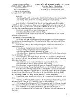 VPS V v bao cao ket qua thuc hien Ke hoach so 1164 KH SGDDT ve Phong chay chua chay