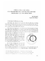 DSpace at VNU: Chất lượng cuộc sống của thanh niên di cư đến Hà Nội làm việc trong khu vực phi chính thức