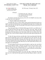 VPS V v bao cao so lieu dau nam va chuan bi Ke hoach khai giang nam hoc moi 2012 2013