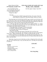 GDTrH Dieu dong can bo giao vien hoc sinh Du thi Giai Dien kinh Bong ban Dai hoi TDTT toan tinh lan thu VII 2014