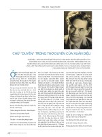 244 p66 p67 Chu duyen trong Tho Duyen cua Xuan Dieu   Vu Thi Huong Giang