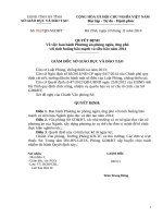 VPS Ve viec ban hanh Phuong an phong ngua ung pho voi tinh huong bao manh va sieu bao nam 2014