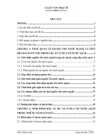 Nghiên cứu biện pháp đẩy nhanh tiến độ giải ngân vốn nước ngoài để nâng cao hiệu quả dự án cung cấp nước sạch nông thôn (LV thạc sĩ)