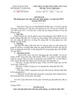 GDTX KH Boi duong giao vien mon Giao duc quoc phong An ninh cap THPT nam hoc 2012 2013