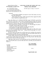 GDTrH V v cu can bo giao vien tham gia tap huan va thi dau Giai Bong chuyen nu Dai hoi TDTT toan tinh lan thu VII 2013