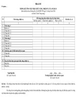 mau 1b thong ke cong viec theo chuc nang nhiem vu cua co quan