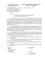 TCCB V v bo nhiem ke toan truong don vi thuc hien che do chinh sach doi voi giao vien day hoc sinh chuyen biet tai Truong THPT Huong Khe