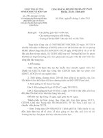 TCCB: V v khai giảng lớp bồi dưỡng kiến thức pháp luật cho giáo viên bộ môn Giáo dục công dân cấp trung học đã đạt chuẩn đào tạo