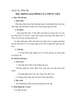 giao an ngu van 11 bai dac diem tieng viet